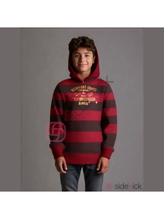 Ruff Hewn Other - Ruff Hewn Red Brown Boy's Hoodie L 14-16